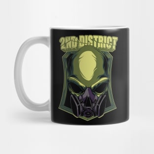 alien mask Mug